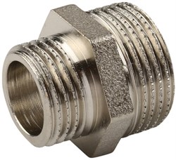Ниппель НН никелированный Tiemme 1 1/2" х 1 1/4" - фото 66562