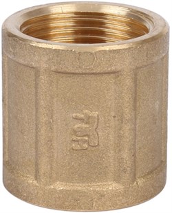 Муфта ВВ латунная Tiemme 1/2" - фото 66578