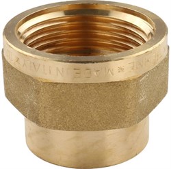 Муфта переходная ВВ латунная Tiemme 3/4" х 1/2" - фото 66608 Муфта переходная ВВ латунная Tiemme 3/4" х 1/2" - фото 66608