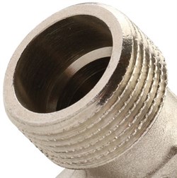 Угольник НН никелированный Tiemme 3/8" - фото 66633 Угольник НН никелированный Tiemme 3/8" - фото 66633