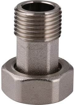 Фильтр промывной Tiemme 1/2", латунная колба, манометр, сгоны - фото 67506