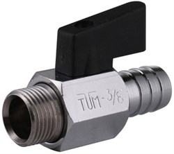 Фильтр промывной Tiemme 1", латунная колба, манометр, сгоны - фото 67538