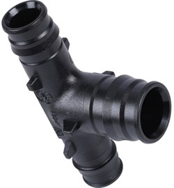 Тройник редукционный для сшитого полиэтилена Uponor (Q&E) 20 x 25 x 20 - фото 67582