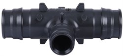 Тройник редукционный для сшитого полиэтилена Uponor (Q&E) 20 x 16 x 20 - фото 67596