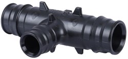 Тройник редукционный для сшитого полиэтилена Uponor (Q&E) 25 x 16 x 25 - фото 67602