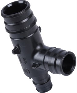 Тройник редукционный для сшитого полиэтилена Uponor (Q&E) 32 x 25 x 20 - фото 67704
