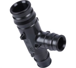 Тройник редукционный для сшитого полиэтилена Uponor (Q&E) 25 x 25 x 20 - фото 67708