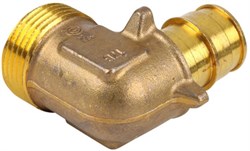 Угол НР для сшитого полиэтилена Uponor (Q&E) 20 x 3/4" - фото 67783
