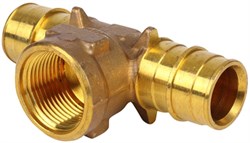 Тройник ВР для сшитого полиэтилена Uponor (Q&E) 25 x 1/2" - фото 67819