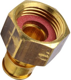 Муфта с накидной гайкой для сшитого полиэтилена Uponor (Q&E) 16 x 1/2" - фото 67834