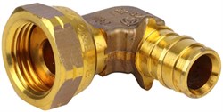 Угол с накидной гайкой для сшитого полиэтилена Uponor (Q&E) 20 x 3/4" - фото 67876