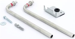 Комплект трубок, фиксирующий уголок, нерж Rehau 16/250 - фото 68883