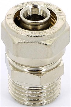 Муфта НР обжимная для мeталлопластиковых труб Uni-Fitt 16 x 1/2" - фото 68925 Муфта НР обжимная для мeталлопластиковых труб Uni-Fitt 16 x 1/2" - фото 68925