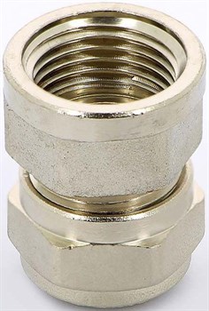 Муфта ВР обжимная для мeталлопластиковых труб Uni-Fitt 26 x 3/4" - фото 68966 Муфта ВР обжимная для мeталлопластиковых труб Uni-Fitt 26 x 3/4" - фото 68966