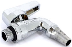 Кран шаровый Bugatti для пищевых резервуаров (681) 3/8" - фото 69076