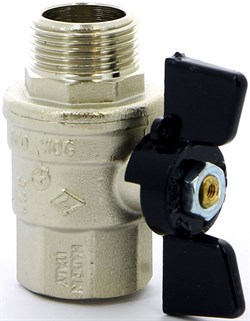 Кран шаровый Bugatti Oregon (307), НР-ВР (бабочка) 1 1/4" - фото 69272 Кран шаровый Bugatti Oregon (307), НР-ВР (бабочка) 1 1/4" - фото 69272