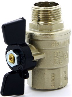 Кран шаровый Bugatti Oregon (307), НР-ВР (бабочка) 1 1/4" - фото 69273 Кран шаровый Bugatti Oregon (307), НР-ВР (бабочка) 1 1/4" - фото 69273