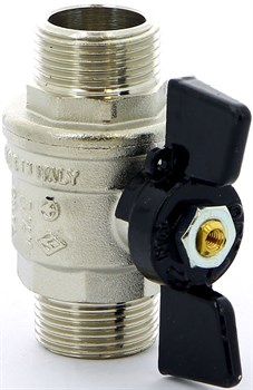 Кран шаровый Bugatti Oregon (327), НР-НР (бабочка) 1/2" - фото 69343 Кран шаровый Bugatti Oregon (327), НР-НР (бабочка) 1/2" - фото 69343