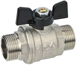 Кран шаровый Bugatti Oregon (327), НР-НР (бабочка) 1/2" - фото 69346 Кран шаровый Bugatti Oregon (327), НР-НР (бабочка) 1/2" - фото 69346