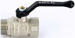Кран шаровый Bugatti Arizona (605), НР-ВР (ручка) 1 1/2" - фото 69541