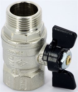 Кран шаровый Bugatti Arizona (607), НР-ВР (бабочка) 1 1/4" - фото 69585 Кран шаровый Bugatti Arizona (607), НР-ВР (бабочка) 1 1/4" - фото 69585