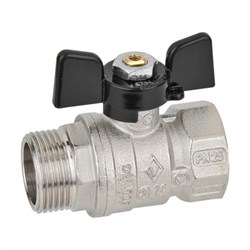 Кран шаровый Bugatti Arizona (607), НР-ВР (бабочка) 1 1/4" - фото 69588 Кран шаровый Bugatti Arizona (607), НР-ВР (бабочка) 1 1/4" - фото 69588