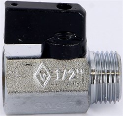 Кран шаровый Bugatti Kansas (805) мини НР-ВР 1/2" х 12 - фото 69660 Кран шаровый Bugatti Kansas (805) мини НР-ВР 1/2" х 12 - фото 69660