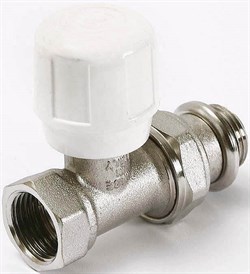 Вентиль Uni-Fitt ручной быстрого монтажа, прямой 1/2" НВ - фото 69959