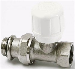 Вентиль Uni-Fitt ручной быстрого монтажа, прямой 1/2" НВ - фото 69960