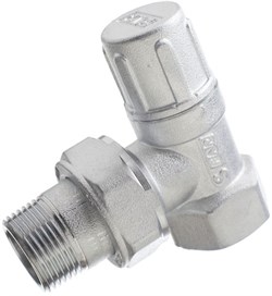 Вентиль для радиатора обратный угловой FAR без уплотнения 1" (FV 1200 1) - фото 70199 Вентиль для радиатора обратный угловой FAR без уплотнения 1" (FV 1200 1) - фото 70199