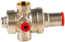 Редуктор давления Giacomini 1 1/2", под аксиальный манометр - фото 70427