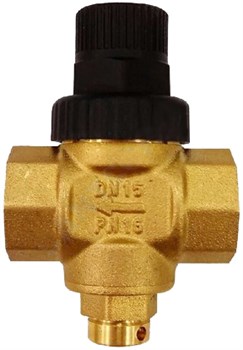 Редуктор давления латунный Benarmo G1/2" Ду15 Ру16 ВР РН=2,1-3,5БАР - фото 70459