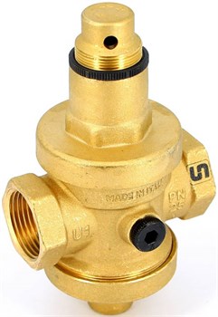 Редуктор давления Uni-fitt 1", под аксиальный манометр, латунный - фото 70497 Редуктор давления Uni-fitt 1", под аксиальный манометр, латунный - фото 70497