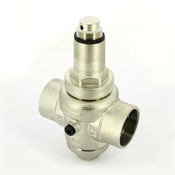 Редуктор давления Uni-fitt 2", под аксиальный манометр, никелированный - фото 70543 Редуктор давления Uni-fitt 2", под аксиальный манометр, никелированный - фото 70543