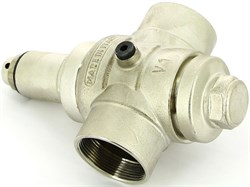 Редуктор давления Uni-fitt 2", под аксиальный манометр, никелированный - фото 70546 Редуктор давления Uni-fitt 2", под аксиальный манометр, никелированный - фото 70546