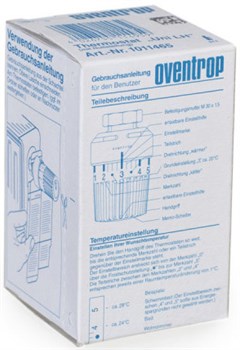 Термоголовка Oventrop, жидкостный датчик, цвет белый - фото 70638