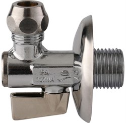 Кран шаровый Itap для смесителя с медными трубками, с фильтром, 1/2" х d10 - фото 70806