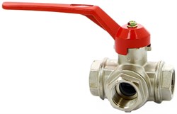 Кран шаровый Itap Ideal трехходовой (ручка) 2" тип T - фото 70951 Кран шаровый Itap Ideal трехходовой (ручка) 2" тип T - фото 70951