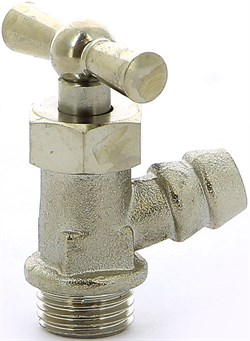 Вентиль сливной Itap 1/4" (хромир. бабочка) - фото 71154