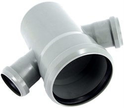 Крестовина одноплоскостная канализационная Sinikon Standart 110x50x50x67° - фото 71791