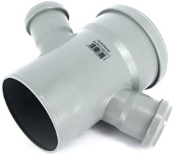Крестовина одноплоскостная канализационная Sinikon Standart 110x50x50x67° - фото 71794