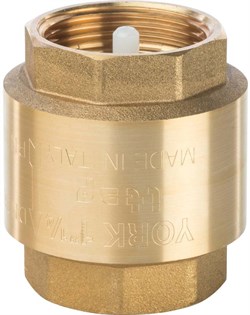 Клапан обратный пружинный Stout с нейлоновым седлом 1 1/4" - фото 72047 Клапан обратный пружинный Stout с нейлоновым седлом 1 1/4" - фото 72047