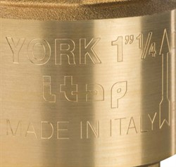 Клапан обратный пружинный Stout с нейлоновым седлом 1 1/4" - фото 72050 Клапан обратный пружинный Stout с нейлоновым седлом 1 1/4" - фото 72050