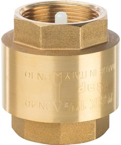 Клапан обратный пружинный Stout с нейлоновым седлом 1 1/2" - фото 72053