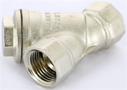 Фильтр косой Uni-Fitt никелированный 1/2" - фото 72414 Фильтр косой Uni-Fitt никелированный 1/2" - фото 72414