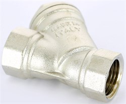 Фильтр косой Uni-Fitt никелированный 1/2" - фото 72415 Фильтр косой Uni-Fitt никелированный 1/2" - фото 72415