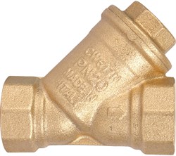 Фильтр косой Stout латунный 1/2" - фото 72432 Фильтр косой Stout латунный 1/2" - фото 72432