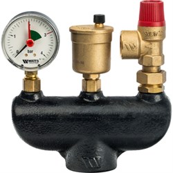 Группа безопасности котла Watts KSG 30G, чугун, до 50 кВт - фото 72475