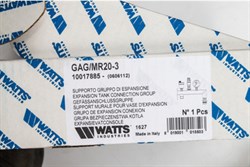 Группа безопасности котла и подключения мембранного бака Watts GAG/MR20 - фото 72522