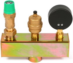 Группа безопасности котла Uni-Fitt, сталь, до 50 кВт - фото 72551 Группа безопасности котла Uni-Fitt, сталь, до 50 кВт - фото 72551